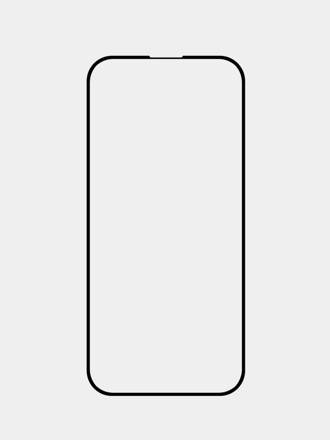 Защитное стекло для Apple iPhone 15 Plus / Apple iPhone 14 Pro Max, на весь экран