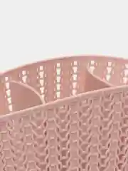 Розовый сушилка для столовых приборов ВЯЗАНИЕ IDEA