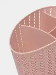 Розовый сушилка для столовых приборов ВЯЗАНИЕ IDEA