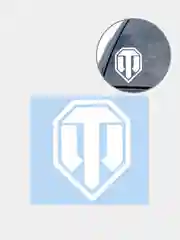 Наклейка на авто World of Tanks, 17 х 14 см