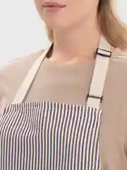Белый фартук универсальный для кухни, мастеров, флористов