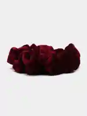 Индиго резинка для волос бархатная большая