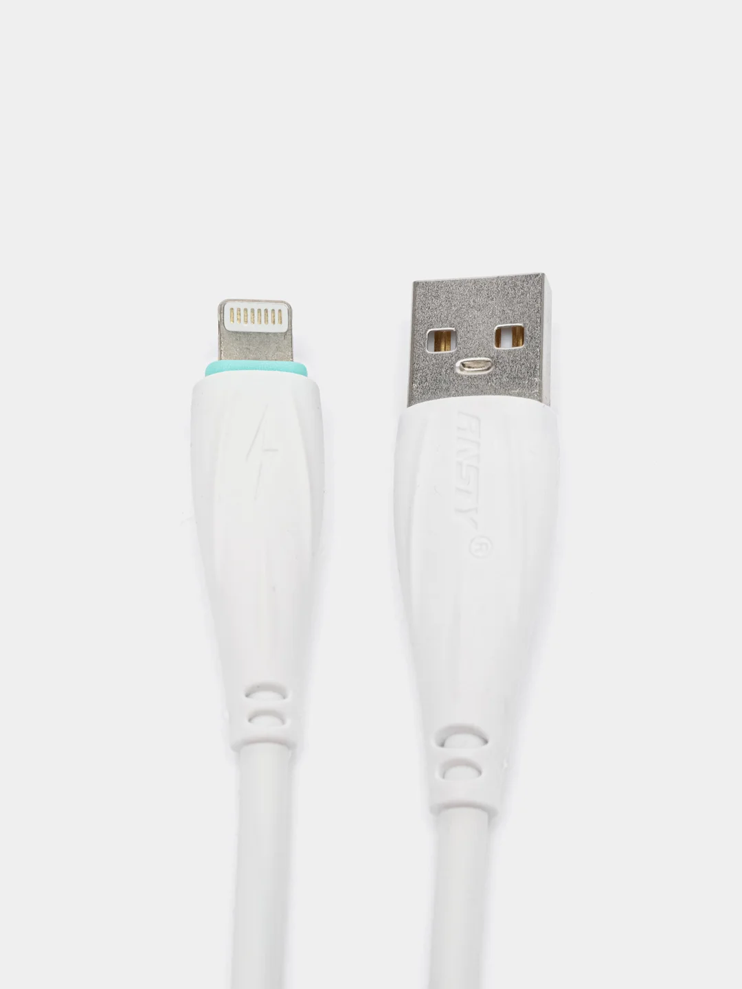 Белый зарядный кабель Lightning USB для iPhone, зарядное устройство на айфон, 1 метр