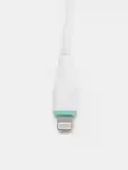 Белый зарядный кабель Lightning USB для iPhone, зарядное устройство на айфон, 1 метр