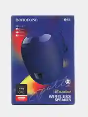 Синий портативная Bluetooth колонка Borofone BR6