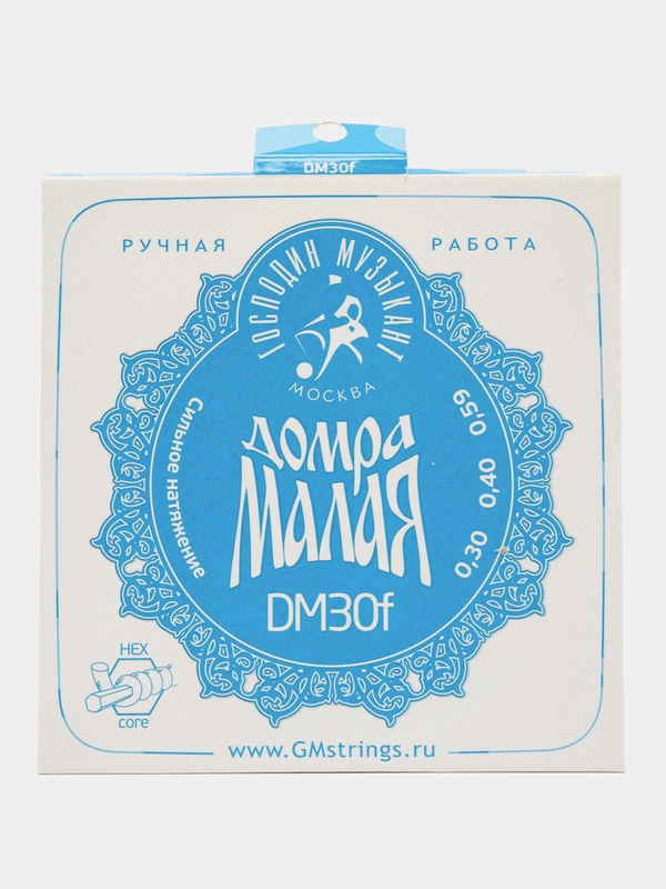 Струны для домры малой GM DM30F