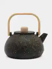 Зеленый чайник заварочный чугун 1 литр МВ