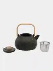 Зеленый чайник заварочный чугун 1 литр МВ