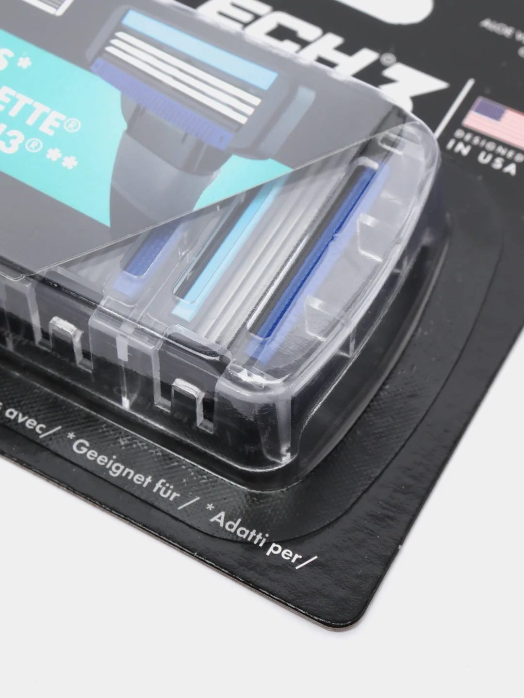 8 сменных кассет TopTech Razor3 для бритв GILLEТТE Mach3, Mach3 Turbo, TopTech Razor3