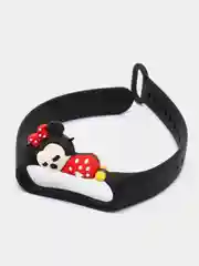Мятный силиконовый ремешок Xiaomi Mi Band 3 и Band 4 "Мультяшки"