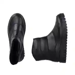 Черный ботинки Rieker зимние, женские