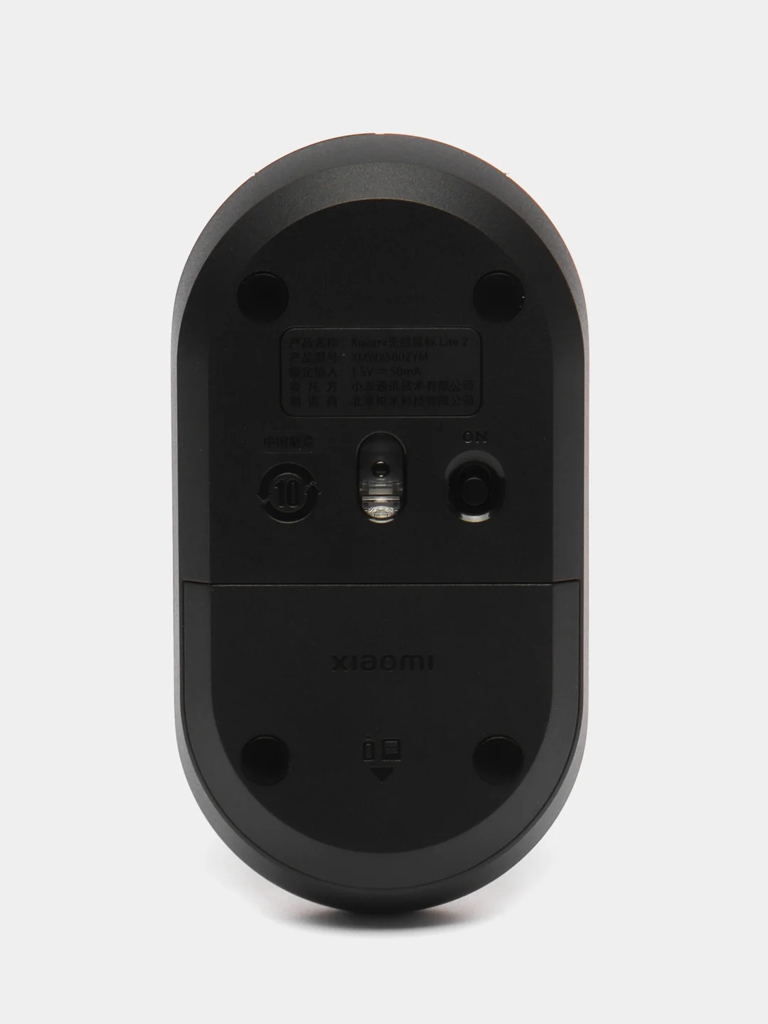 Черный мышь беспроводная Xiaomi Wireless Mouse Lite 2, XMWXSB02YM