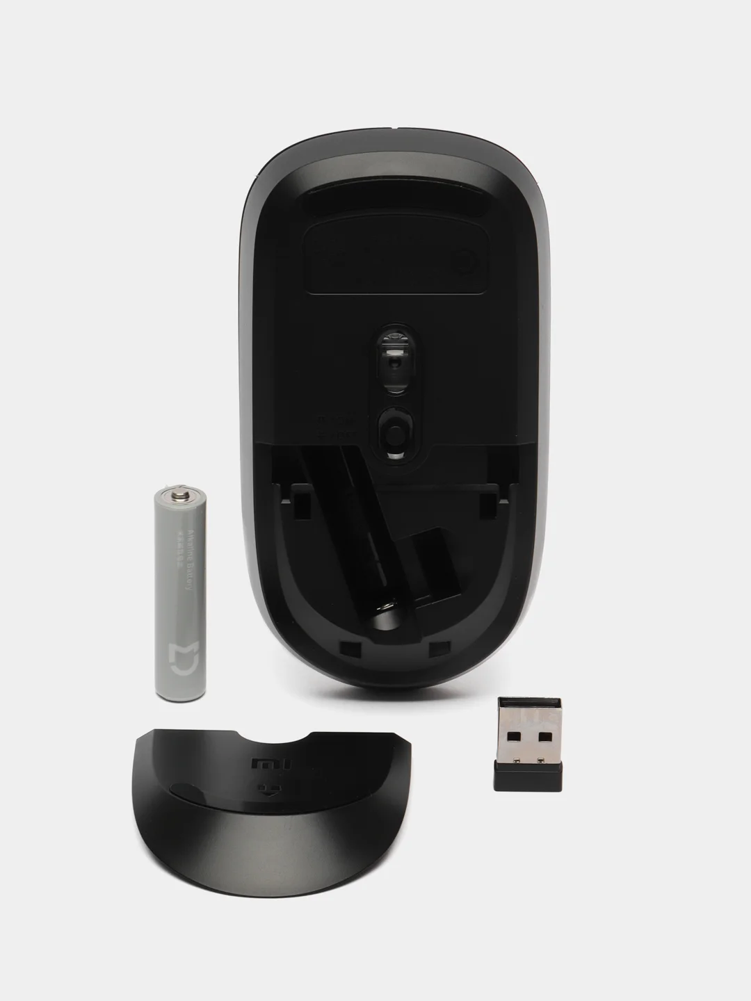 Черный мышь беспроводная Xiaomi Wireless Mouse Lite, XMWXSB01YM