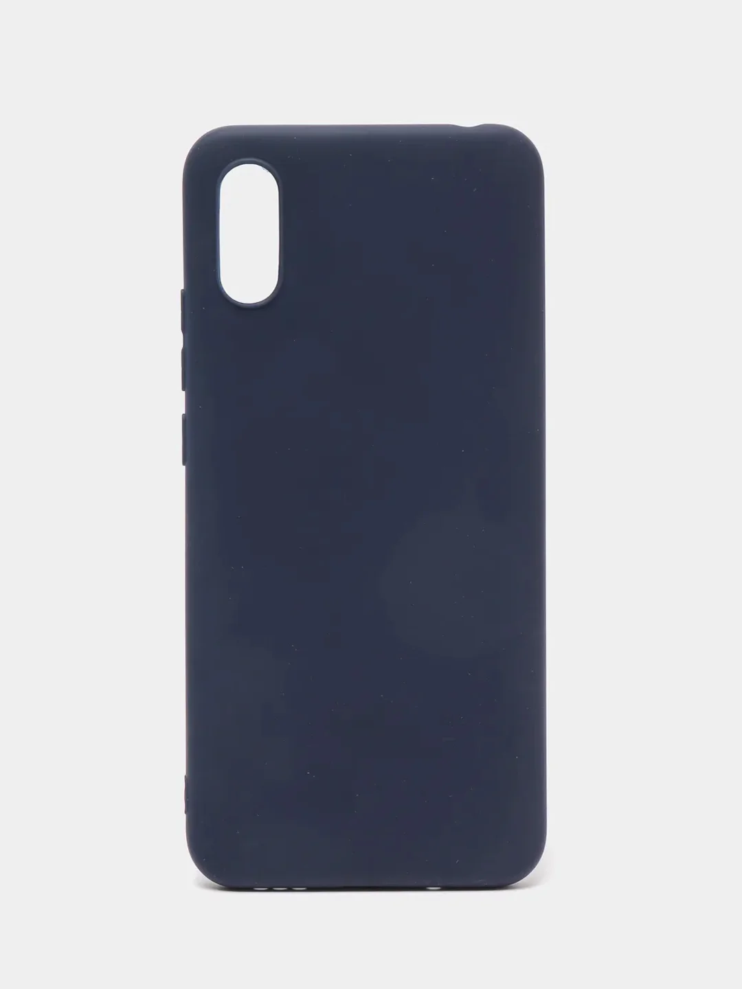 Темно-синий чехол Xiaomi Redmi 9A силиконовый матовый