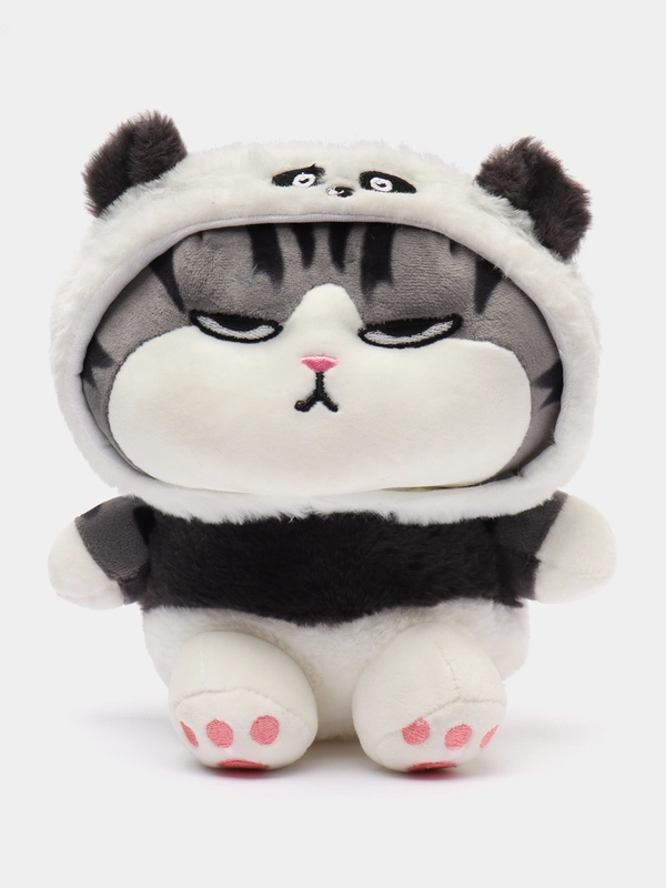 Мягкая игрушка Кот-император в костюме, плюшевая, 20 см
