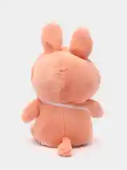 Кораллово-розовый мягкая игрушка кошка в костюме, плюшевая с бубенцом, 24 см