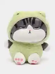 Салатовый мягкая игрушка Кот-император в костюме, плюшевая, 20 см