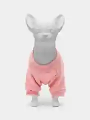 Розовый толстовка худи для собак мелких пород и кошек, костюм для собак и кошек с мишкой