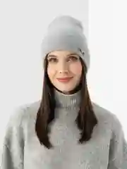 Алый женская шапка двойная Stefani