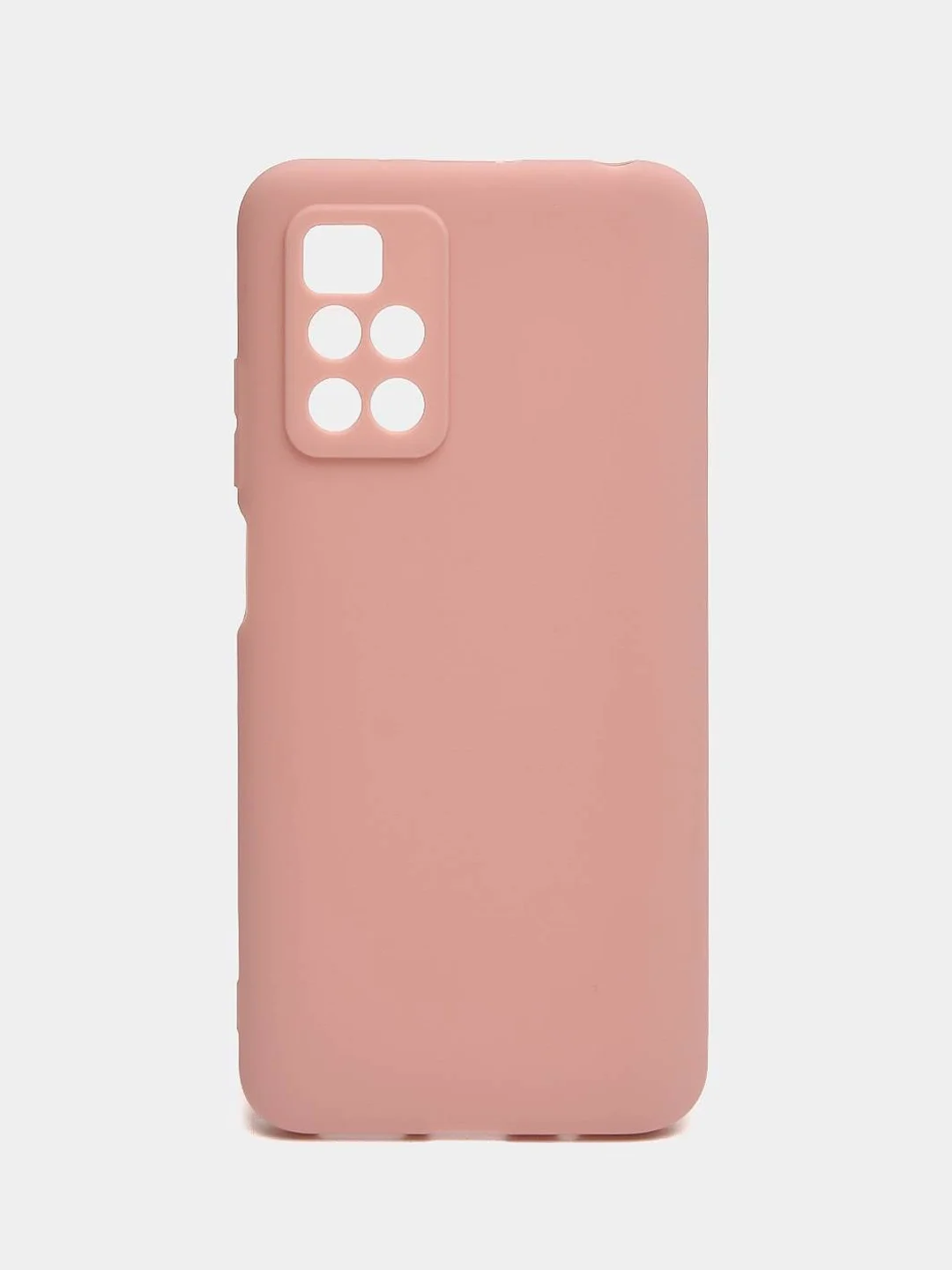 Коралловый чехол силиконовый Xiaomi Redmi 10 / Редми 10 матовый, цветной