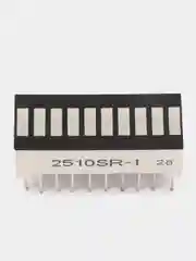 Шкала линейная 10 сегментов, красная, LD-B10BS