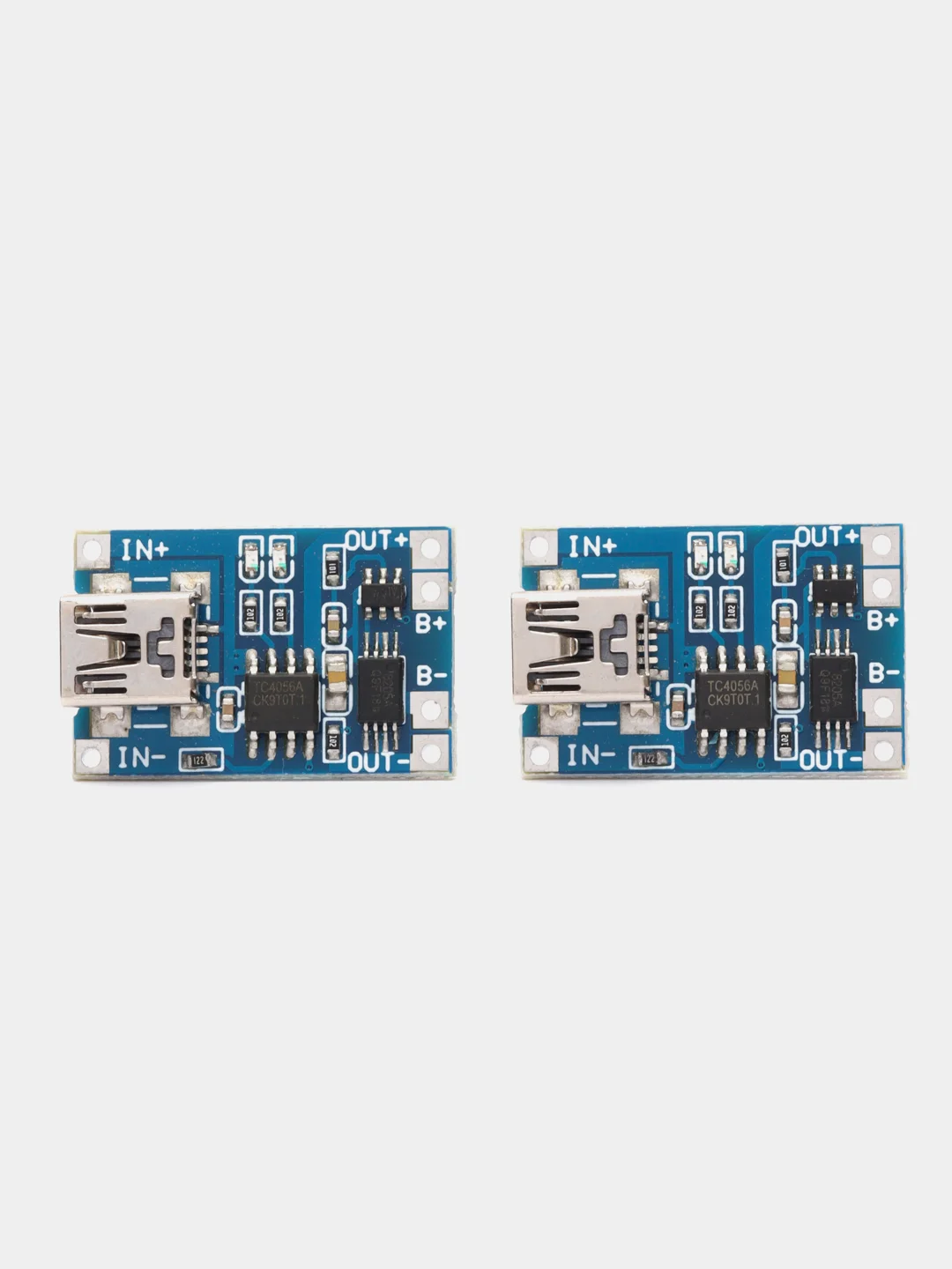 2 штуки, модуль для зарядки литиевых аккумуляторов, 5V 1A, с контроллером, Mini-USB