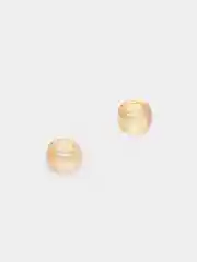 Горчичный чешский бисер Preciosa 10/0, Transparent sfinx, 10 и 50 грамм