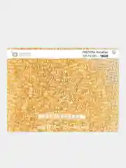 Горчичный чешский бисер Preciosa 10/0, Transparent sfinx, 10 и 50 грамм