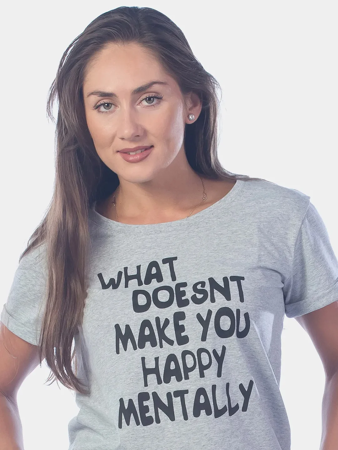 Костюм женский What doesnt, серый меланж, КЛК1389П3