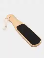 Пемза для ног двухсторонняя, деревянная