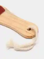 Пемза для ног двухсторонняя, деревянная