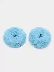 Лазурный резинка для волос, светится в темноте