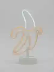 Светло-оранжевый неоновый LED светильник I Светодиодная лампа I Ночник настольный