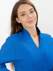 Халат банный вафельный, Василек