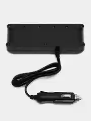 Разветвитель в прикуриватель Olesson 1525, 4 гнезда + 2 USB разъема, шнур