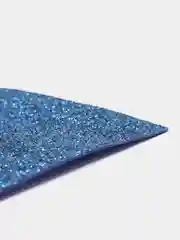 Синий фоамиран глиттерный, 20*30 см