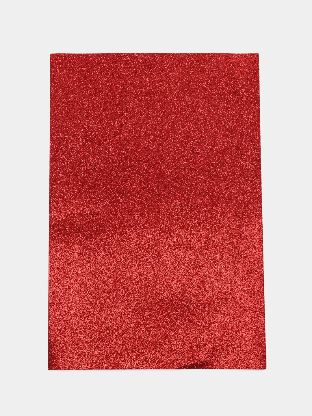 Красный фоамиран глиттерный, 20*30 см
