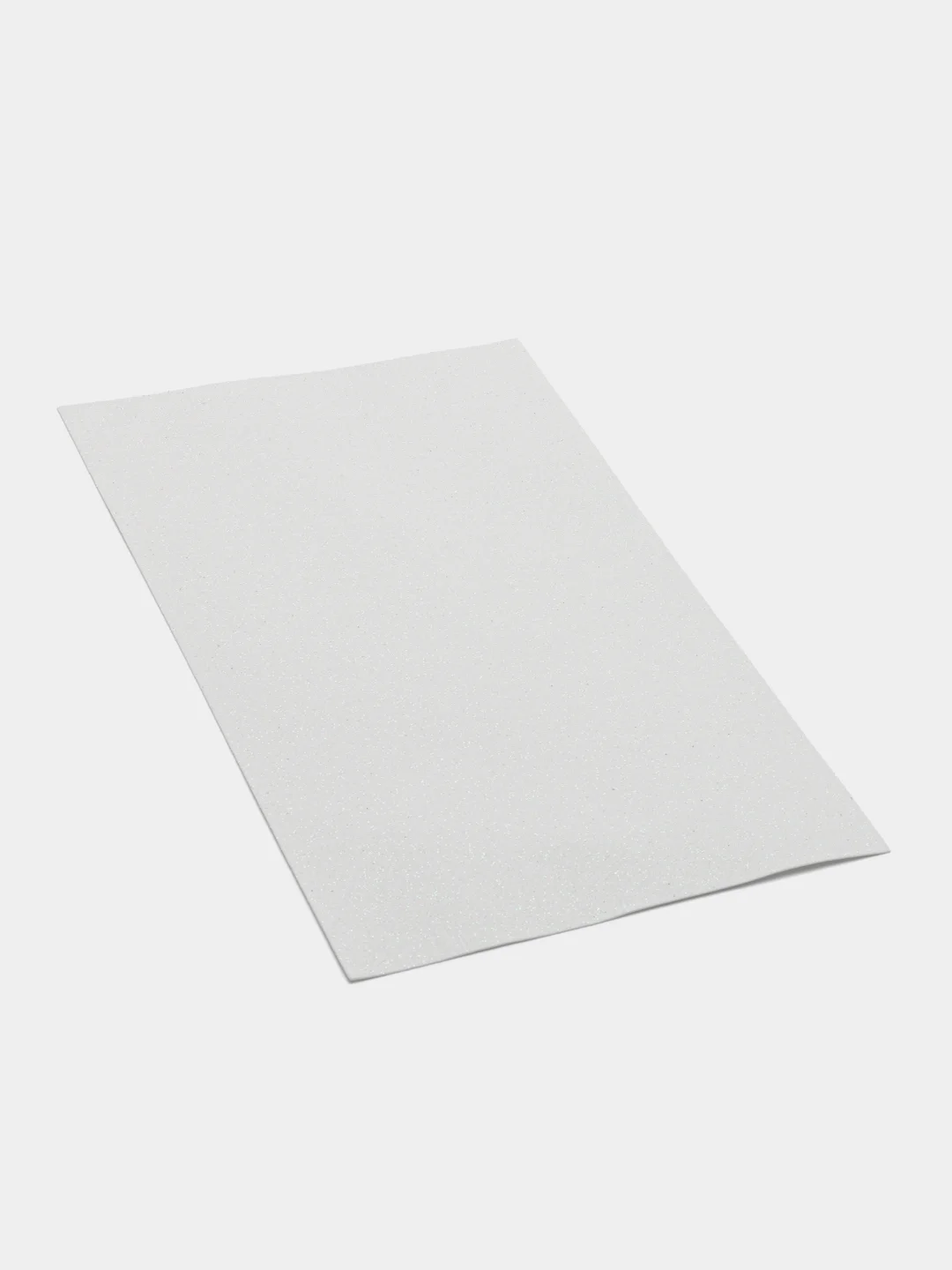 Белый фоамиран глиттерный, 20*30 см
