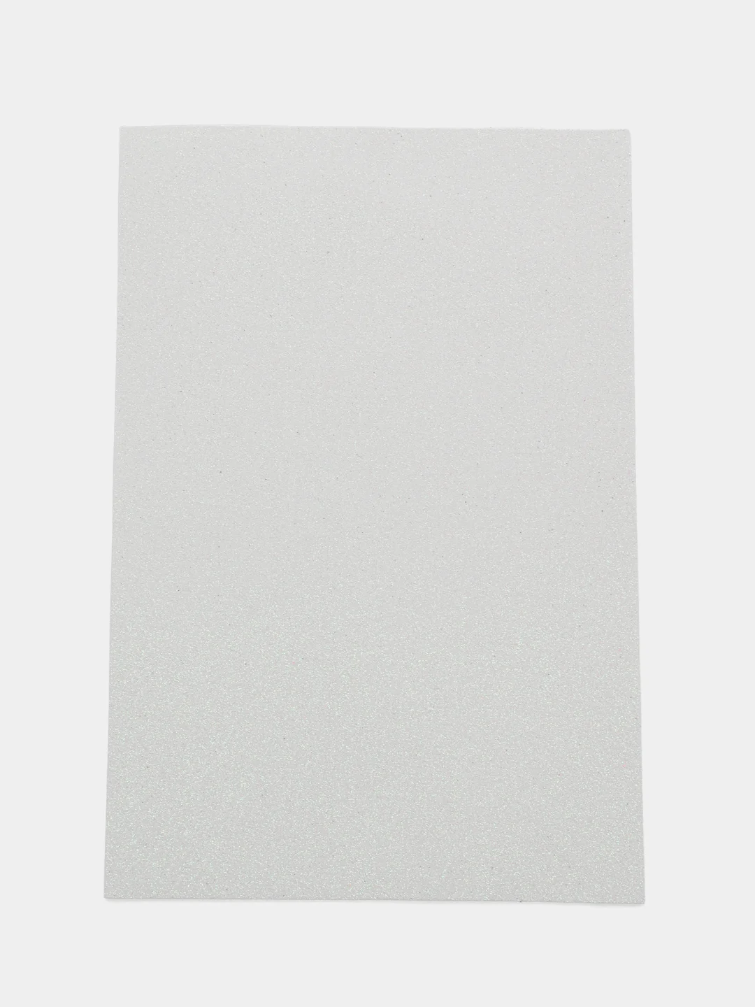 Белый фоамиран глиттерный, 20*30 см
