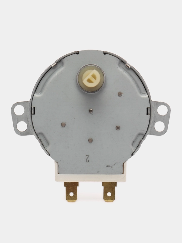Двигатель вращения тарелки, поддона СВЧ 220V, 4W, 4rpm, шток 8/13мм, шток пластик, 49TYZ