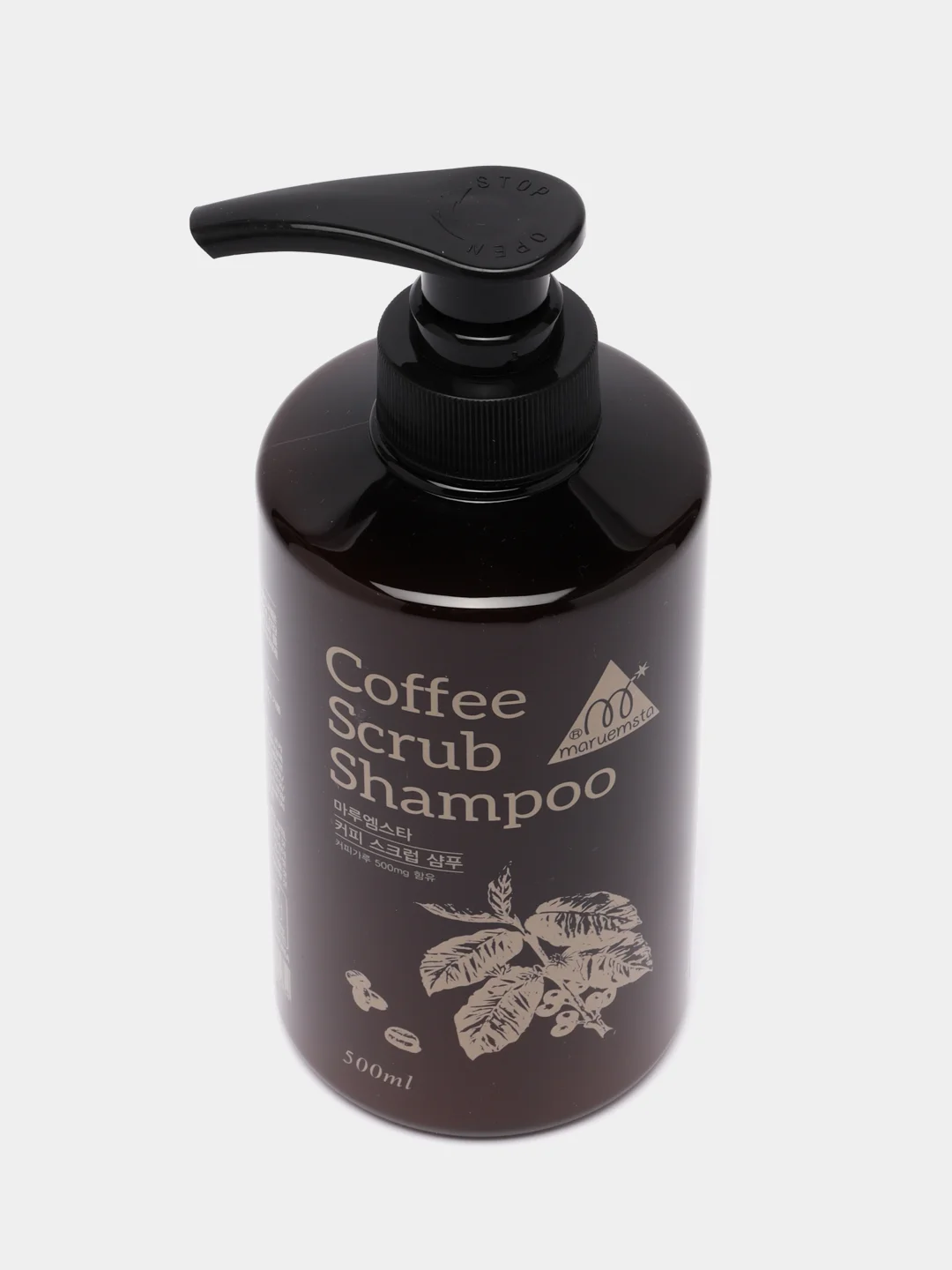 MARUEMSTA / Увлажняющий скраб-шампунь СOFFEE SCRUB с экстрактом кофе, 500мл