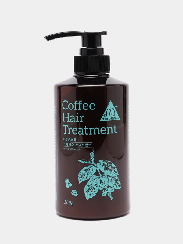 MARUEMSTA / Увлажняющая маска COFFEE для поврежденных волос, 500мл