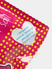 Белый шипучая морская соль для ванн 100гр Candy bath bar 1 шт Подарок на новый год подруге маме