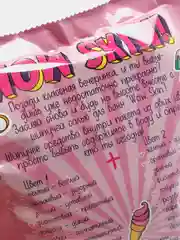 Голубой шипучая морская соль для ванн 100гр Candy bath bar 1 шт Подарок на новый год подруге маме