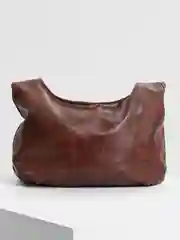 Бордовый сумка женская на плечо из экокожи, большая, хобо