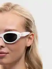 Белый очки солнцезащитные женские