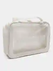 Белый косметичка,  сумка органайзер  для посещения бассейна  Wahsbag