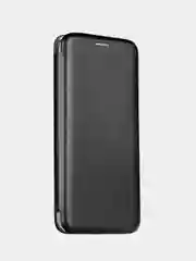 Черный чехол книжка Huawei Honor 9X Lite, Хуавей Хонор 9Х Лайт