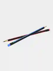 Карандаш чернографитный INFORMAT NEON НВ, с ластиком, 48шт