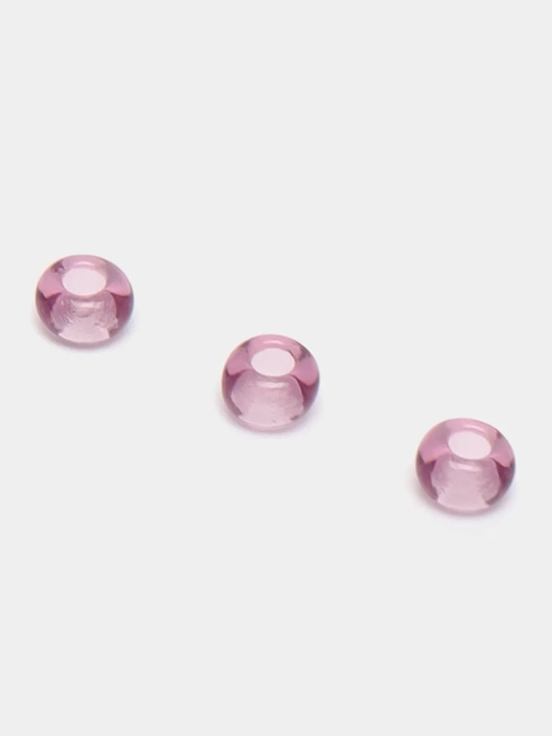 Сиреневый чешский бисер Preciosa 10/0, Natural transparent (10, 50 грамм)